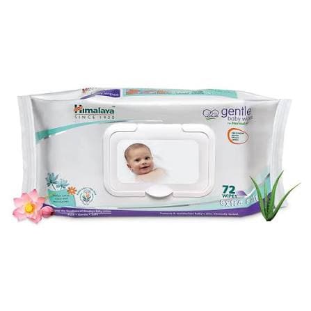Himalaya Baby Wipes ( 72 pc )