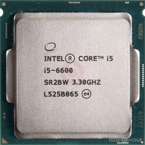 Intel i5 6600 Processor
