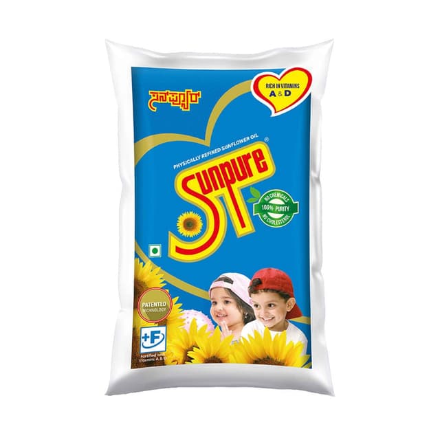 Sunpure  Sunflower Oil 1L