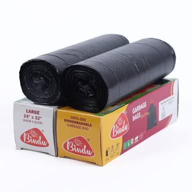 Garbage Bags medium 19 x 21 inch 1 pack (30 pcs)