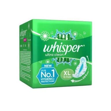 Whisper Sanitary Pads XL (50pc)